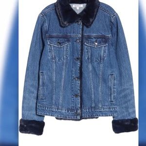 Good American Luxe Touch Denim Jacket size 7 (2x/3x)